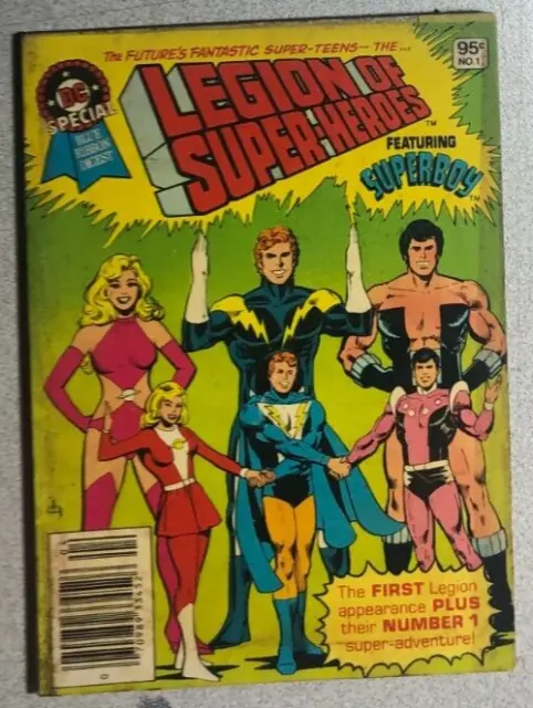 DC COMICS SPECIAL BLUE RIBBON DIGEST #1 (1980) Legion of Super-Heroes VG+/FINE-