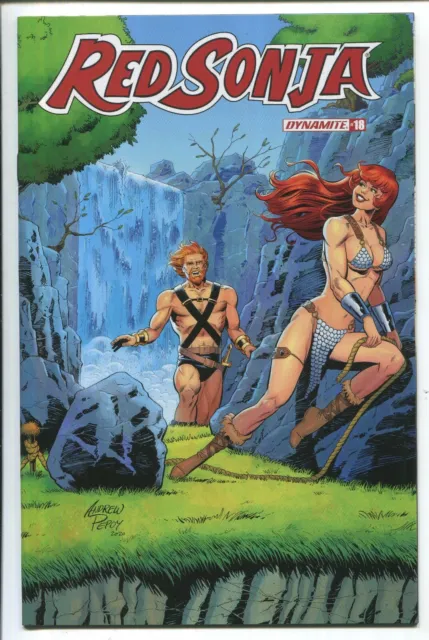 Red Sonja Volume 5 #18 Andrew Pepoy "Seduction" Variant Cover - Dynamite - 1/10