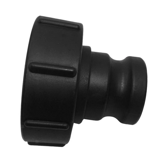 MACHSWON IBC Wassertank Adapter – 3/4 Zoll, Für 1000 L Tonnen, Aus Kunststoff, Verbindungsstück Für Schläuche