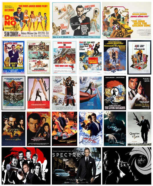 JAMES BOND 007 Sean Connery 1983 Japanese Movie Theatre Poster Japan £