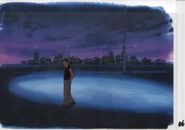 Hunter x Hunter Killua Zoldyck Production Cel A2, Douga, Painted Background  Nippon Animation, c. 1999-2001. Total 2 Original Art by Nippon Animation  on artnet