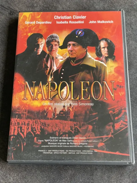 NAPOLEON DOUBLE DVD Christian Clavier Gerard Depardieu John Makovich France  2 EUR 12,00 - PicClick FR