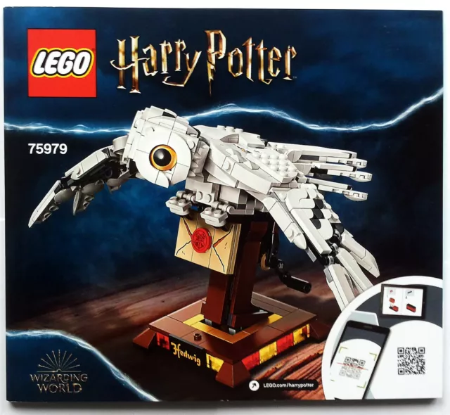 Lego® Bauanleitung für Harry Potter Hedwig  75979 Neu