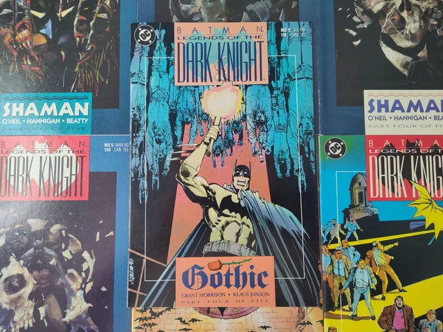 Batman Legends of the Dark Knight #2-7,9 DC 1989/90 Comic Books NM 2