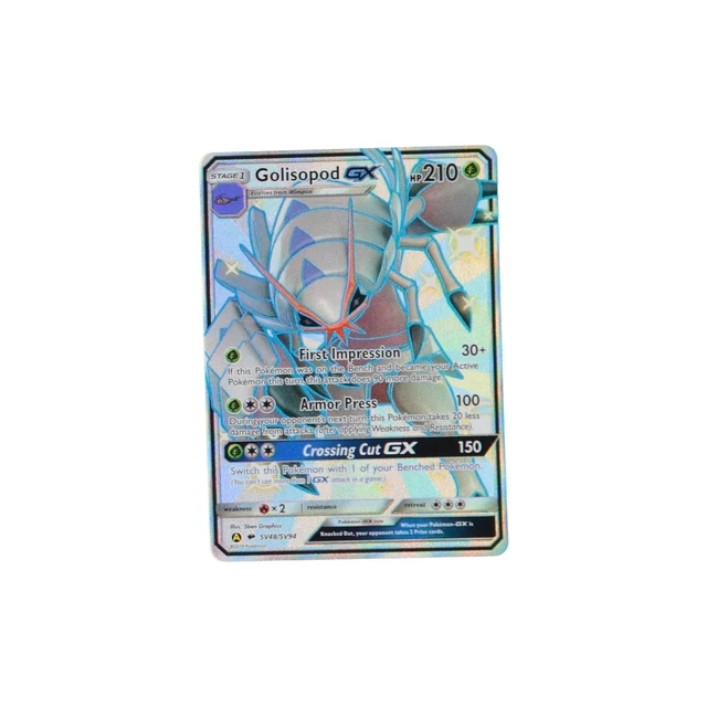 Pokemon TCG Hidden Fates SV48 Golisopod GX Karte