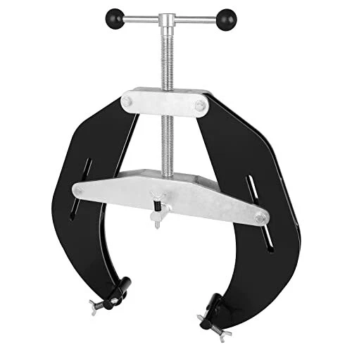 Pipe Clamp, 5 to 12 in, Steel Pipe Alignment Tool with Lightweight Design,