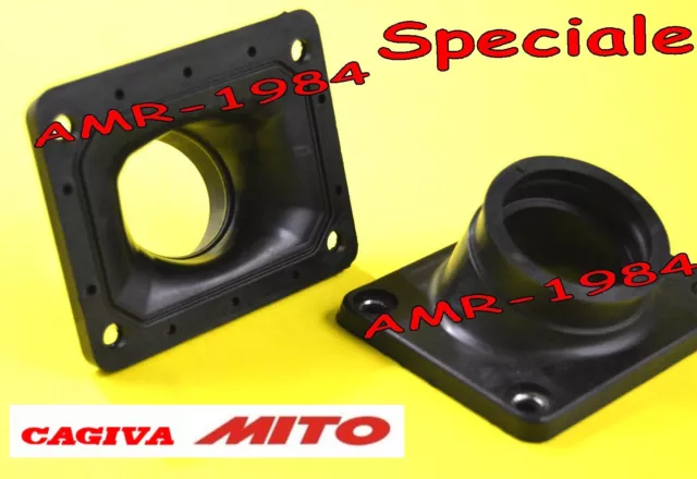 CAGIVA MITO 125 COLLETTORE RACCORDO CARB.Dellorto Ø 34 Ø 36 Ø 37 Ø 39 MIKUNI 35