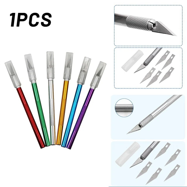 Timbre caoutchouc blanc polyvalent coupe-stylo gravure pour divers projets créa