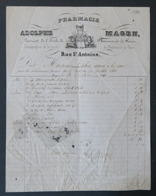 FACTURE NANCY 1923 LA LEVURE ALSACIENNE ALSA MOENCH entête billhead 8
