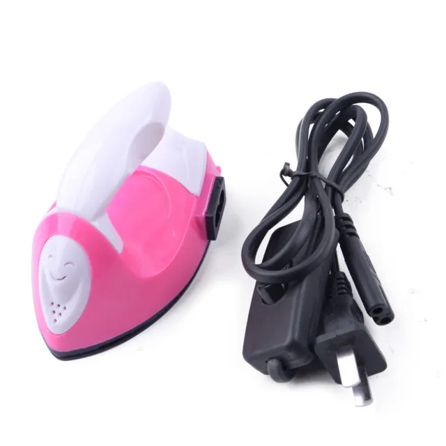 Mini Electric Iron Traveling Clothes Dry Handheld Steamer Steam Irons Kid Toy 3