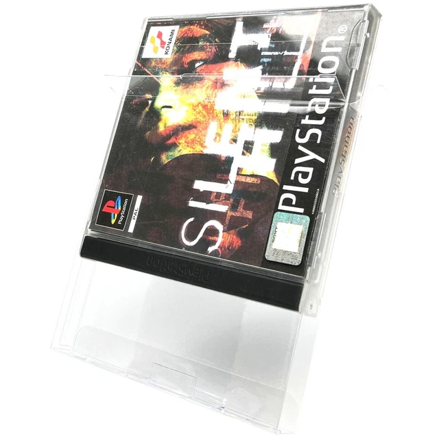 BOX PROTECTOR PS1 Sony PlayStation One Game Display Case UK Based(1100