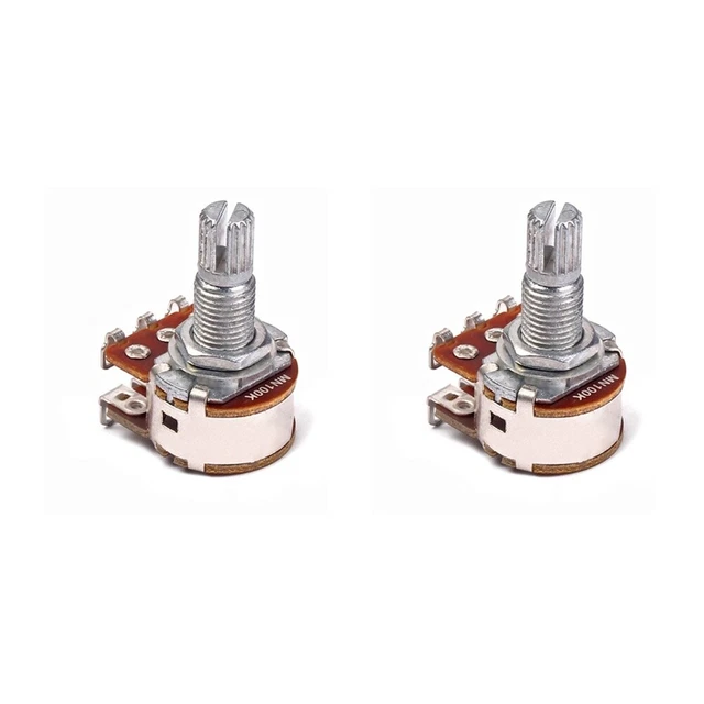 2 PCS Potenziometro Per Chitarra Amplificatore Per Chitarra Doppio Strato