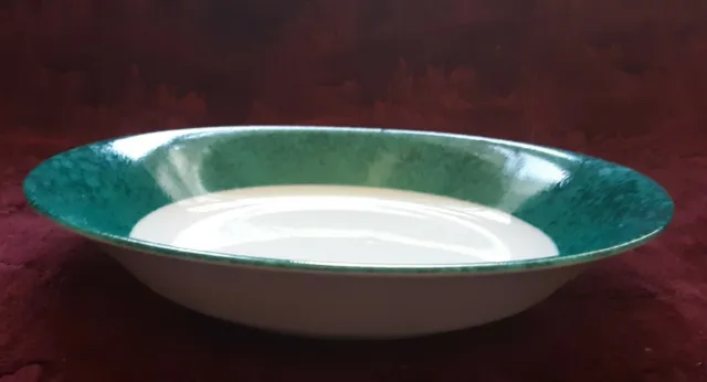 Laure Japy Paris MOUCHETE GREEN Soup Bowl - FREE U.S. Shipping