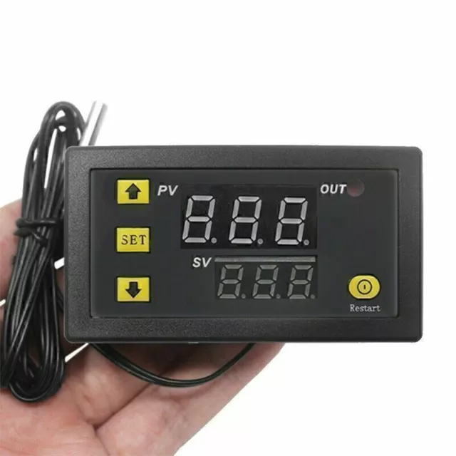 110-220V LED Thermostat Temperaturregelung Schalter Regler Thermometer NEWH R1I5 3