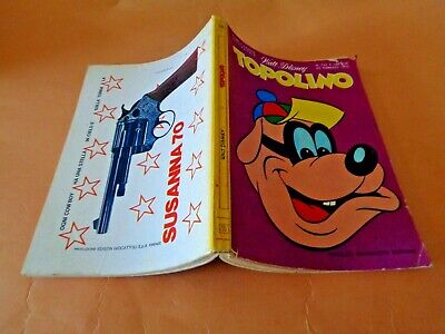 Topolino N° 743 Originale Mondadori Disney Buono 1970 Bollini E Cedola