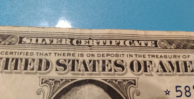 1935 E One Dollar $1 Silver Certificate Blue Seal 🌟Extremely Rare🌟Star Note🌟 3