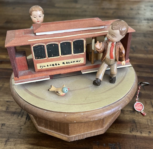 ANRI THORENS SWISS Music Box “I Lost My Heart In San Francisco” 34.00