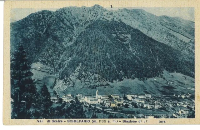 Cartolina ill. SCHILPARIO val di Scalve, anni 30-40. Non viaggiata