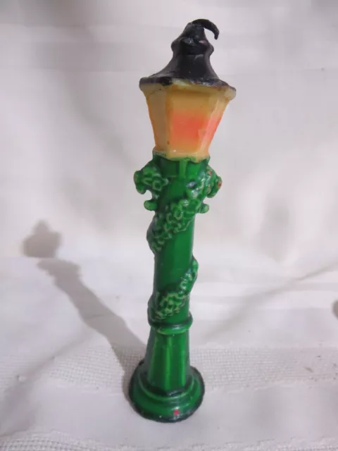 Vintage Gurley Green Light Lamp Post 5 1/2" Tall