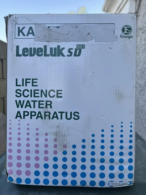 New Open Box Kangen LeveLuk SD501 Ionizer Machine Alkaline Water - Never Used New Open Box Kangen LeveLuk SD501 Ionizer Machine Alkaline Water - Never Used