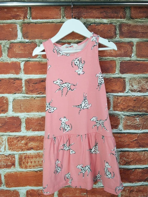 Pacchetto Abiti Estivi Ragazze Età 4-5 Anni H&M M&S Set A Motivi Floreali Bambini 110Cm 4