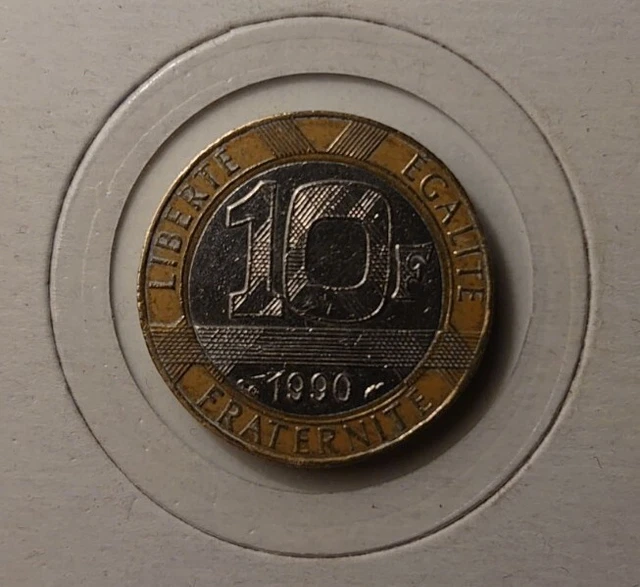 10 FRANCS GENIE DE LA BASTILLE de 1990