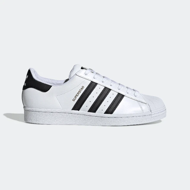 SCARPE ADIDAS SUPERSTAR Eg4958 Bianco Nero White Unisex Pelle