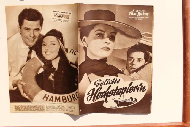 IFB Nr.05625 Filmbühne Programma Geliebte Hochstaplerin 1950er Con Nadja