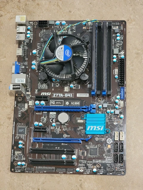 Schede madri e CPU combo, Componenti e parti, Informatica