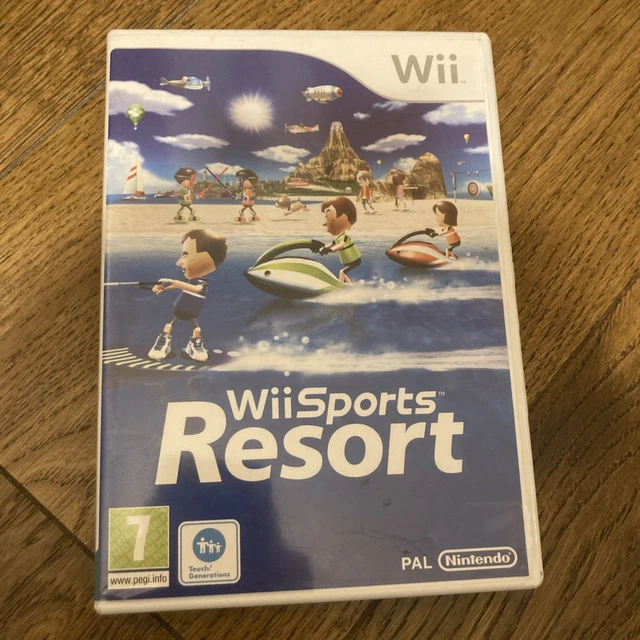 WII SPORTS RESORT Game *Read* Pal Pegi 7 Family Fun Nintendo Wii 2009 £ ...