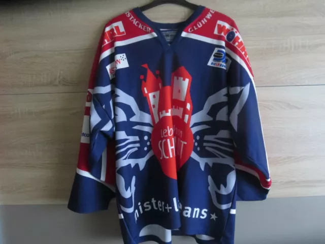 Eishockey-Trikot Nürnberg Ice Tigers original signiert Größe: 52