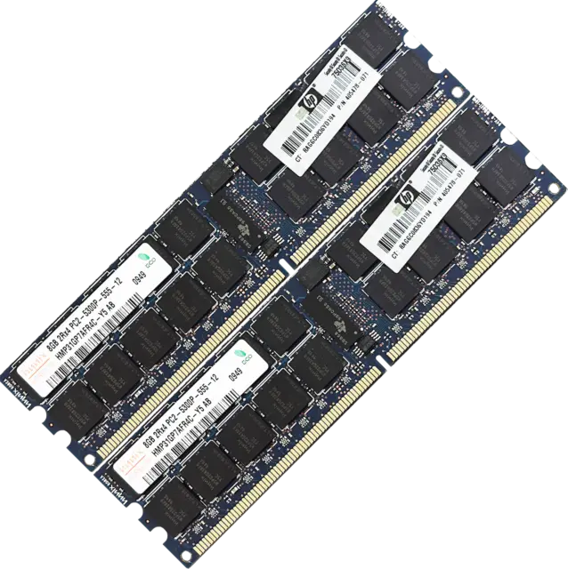 8GB 16GB MEMORY RAM SERVER PC2 5300 DDR2 RDIMM 667 Mhz 240 P 1.8V REGISTERED Lot