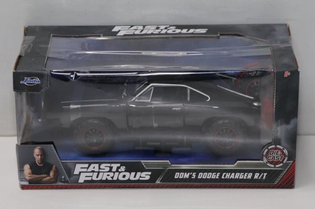 Jada Toys 1/24 Dodge Charger 1970 Fast & Furious X – Édition Collector Officielle, Portes Ouvrantes, Détails Réalistes