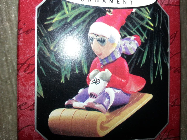 Hallmark Recuerdo 1998 Maxine Busca Con Floyd Paquetería Navidad Ornamento Nuevo