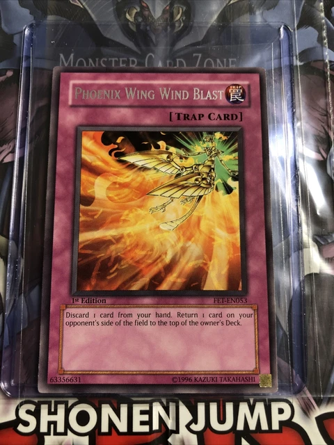 YuGiOh! Phoenix Wing Wind Blast - Rare - FET-EN053 1st Edition LP