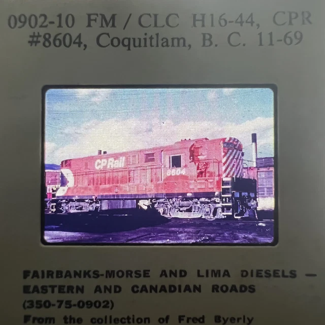0902-10 FM / CLC H16-44, CPR #8604, Coquitlam, B. C. 11-69