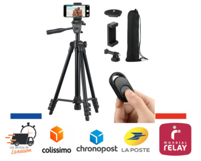 Samsung 185*42*36mm rouge Éponge trépied flexible et léger pour téléphone portable pour iPhone appareil photo Actions Cam Go Pro Kentop Support pour appareil photo numérique Huawei et autres smartphones 