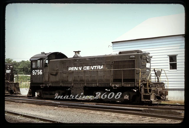 (Ym) Orig. Slide Penn Central (Pc) 9756 Roster
