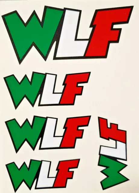 Valentino Rossi WLF 46 kit adesivi the doctor adesivo stickers tributo
