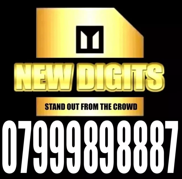 Gold Easy To Remember Uk Platinum Mobile Phone Number Sim Card Exclusive Vip