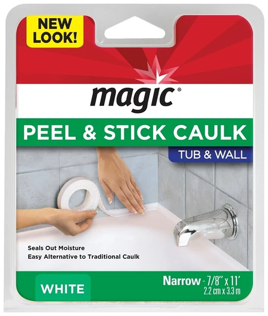Magic 3014 Peel and Stick Caulk White