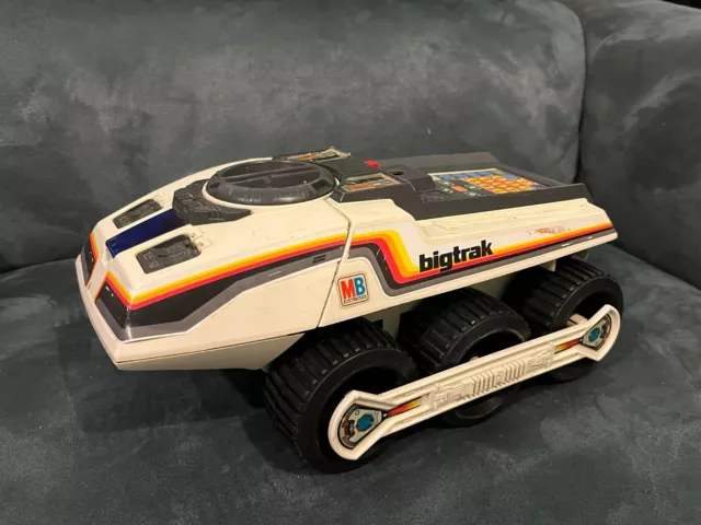 BIGTRAK PROGRAMMABLE ELECTRONIC Retro Vintage Toy Tested Working