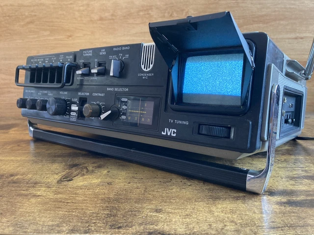 Radio Cassette JVC 3080FC - Bombbox TV - Occasion état 8/10 Fonctionne