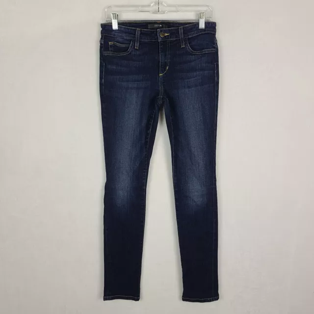 Joe's Jeans Womens 28 Mid Rise Skinny Dark Wash