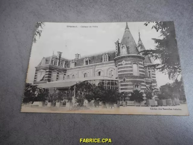 Cpa Epernay Peking Castle Marne 51 N794