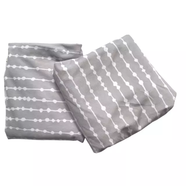 Sábanas de moisés impermeables para dormir grises MamaRoo - juego de 2 grises
