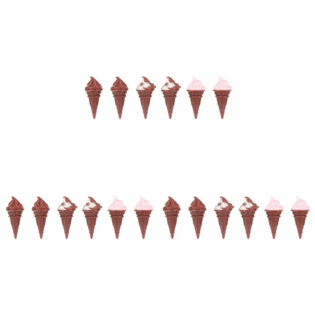 Tragbare Eis Miniatur Eis 18 Pcs Premium Kinder Miniatur Eis Für Kinder Hause