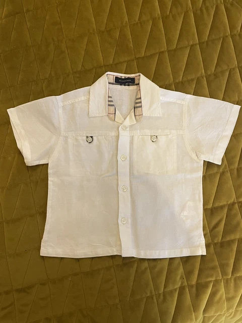 Infant sales burberry shirt