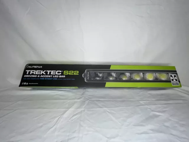 Alpena TrekTec LED Light Bar S22, 12V, Model 71067, Fit Type - Universal