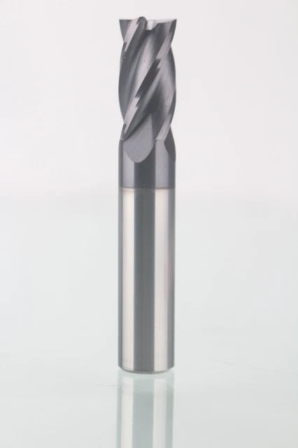 NEW 1/2" HTC CARBIDE END MILL AlTiN Finishing 4 Flute 0.500 square USA solid